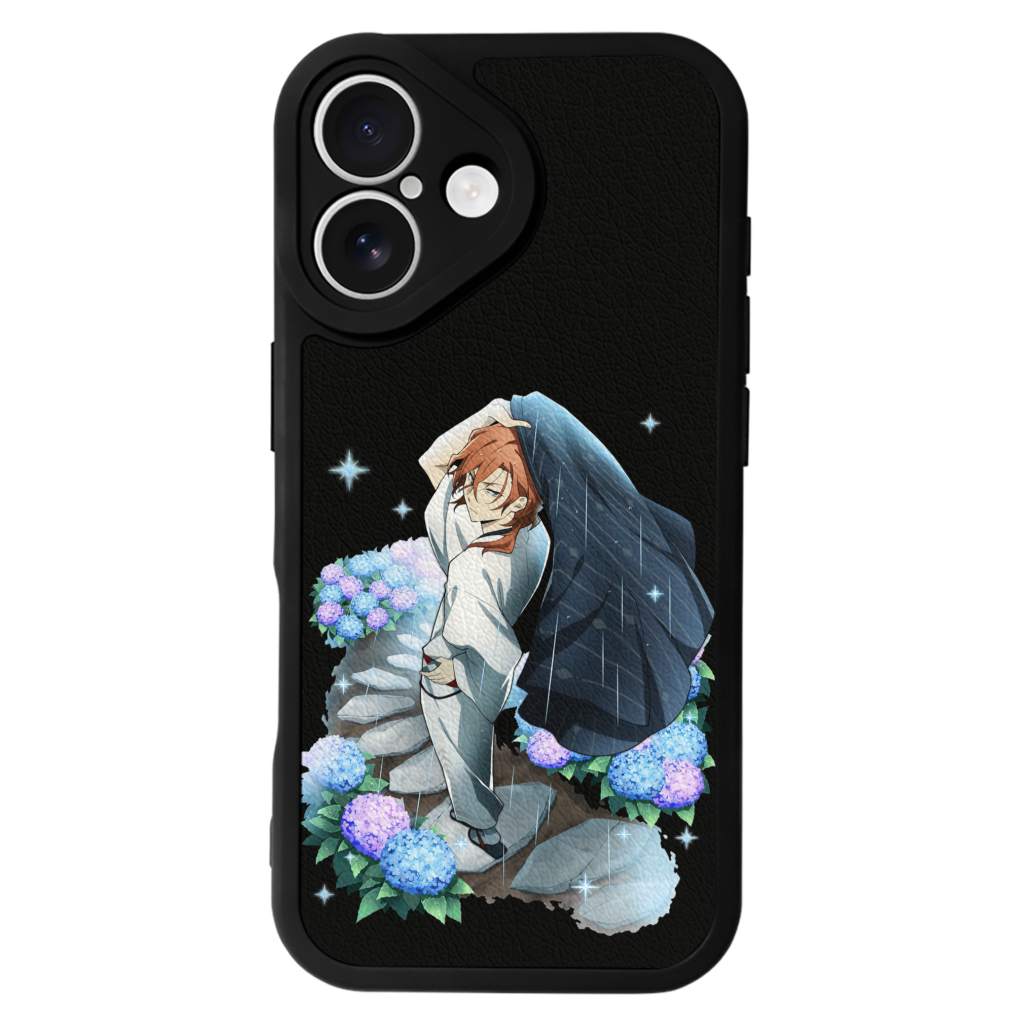 （画像用） 文豪ストレイドッグス Bungo Stray Dogs 【iPhone 16シリーズ対応】シリコンスマホケース（レザー調） 材質：シリコン